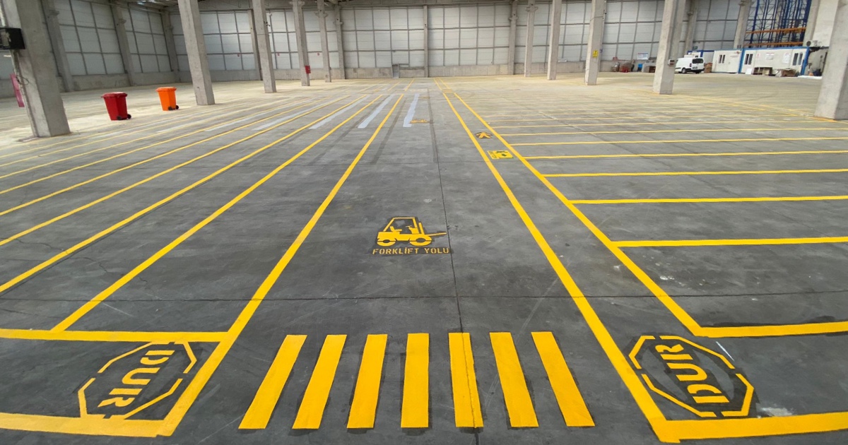 Fabrika Zemin Çizgileri Yönetmeliği