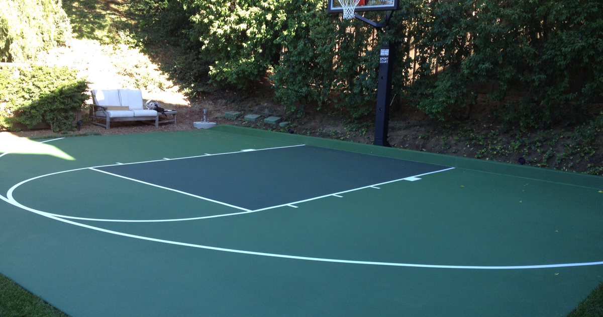 Basketbol Sahası Zemin Boyama