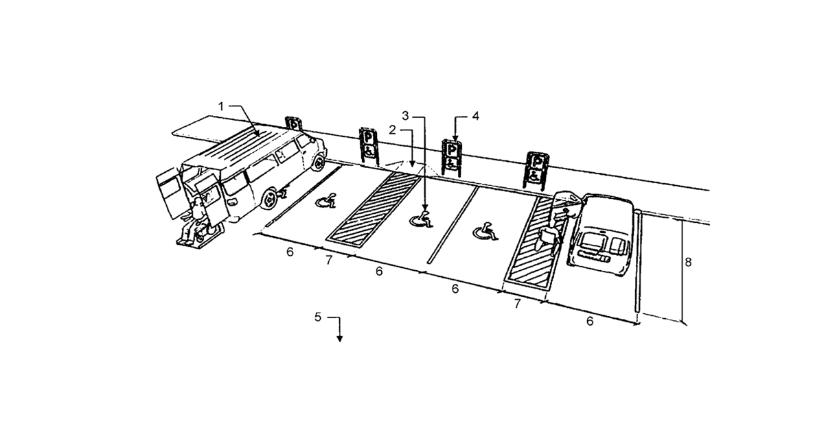 Engelli Otoparkı Çizimi