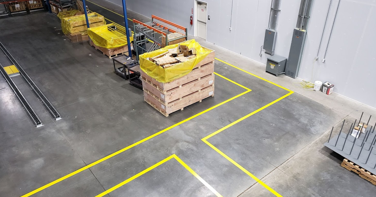 Fabrika İçi Zemin Çizgileri İçin Profesyonel Uygulama Rehberi