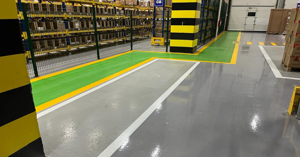 İş Güvenliği Çizgileri ve Renk Kodları